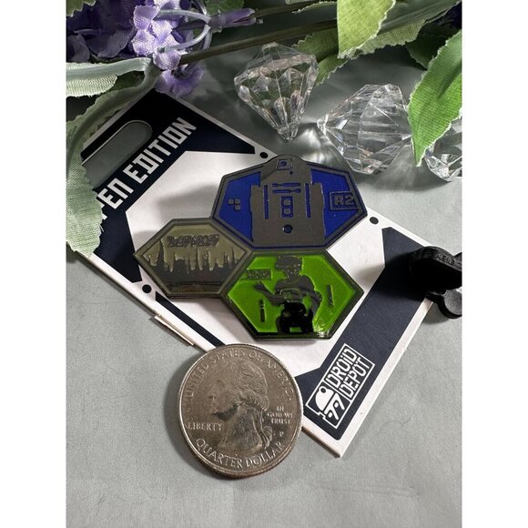 Disney Blackspire Trading Pin Outpost Star Wars Lapel Pin Brooch Jewelry Badge - Picture 4 of 8